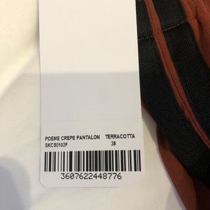 Zadig & Voltaire Poeme Pants- Terracotta